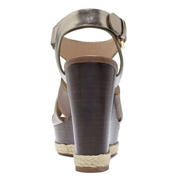 JOAN & DAVID Womens Brown 1-1/2" Platform Isleen Wedge Shoes 5.5 M - Picture 2 of 3